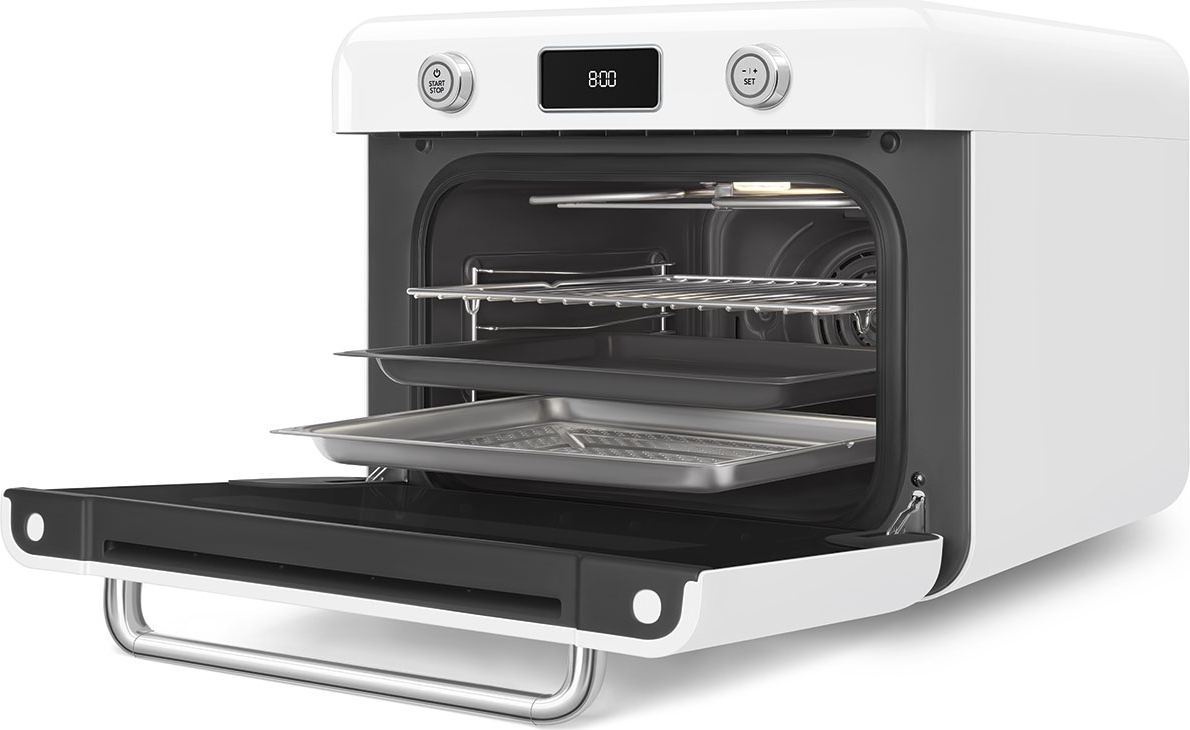 SMEG vrijstaande oven combi - COF01WHEU