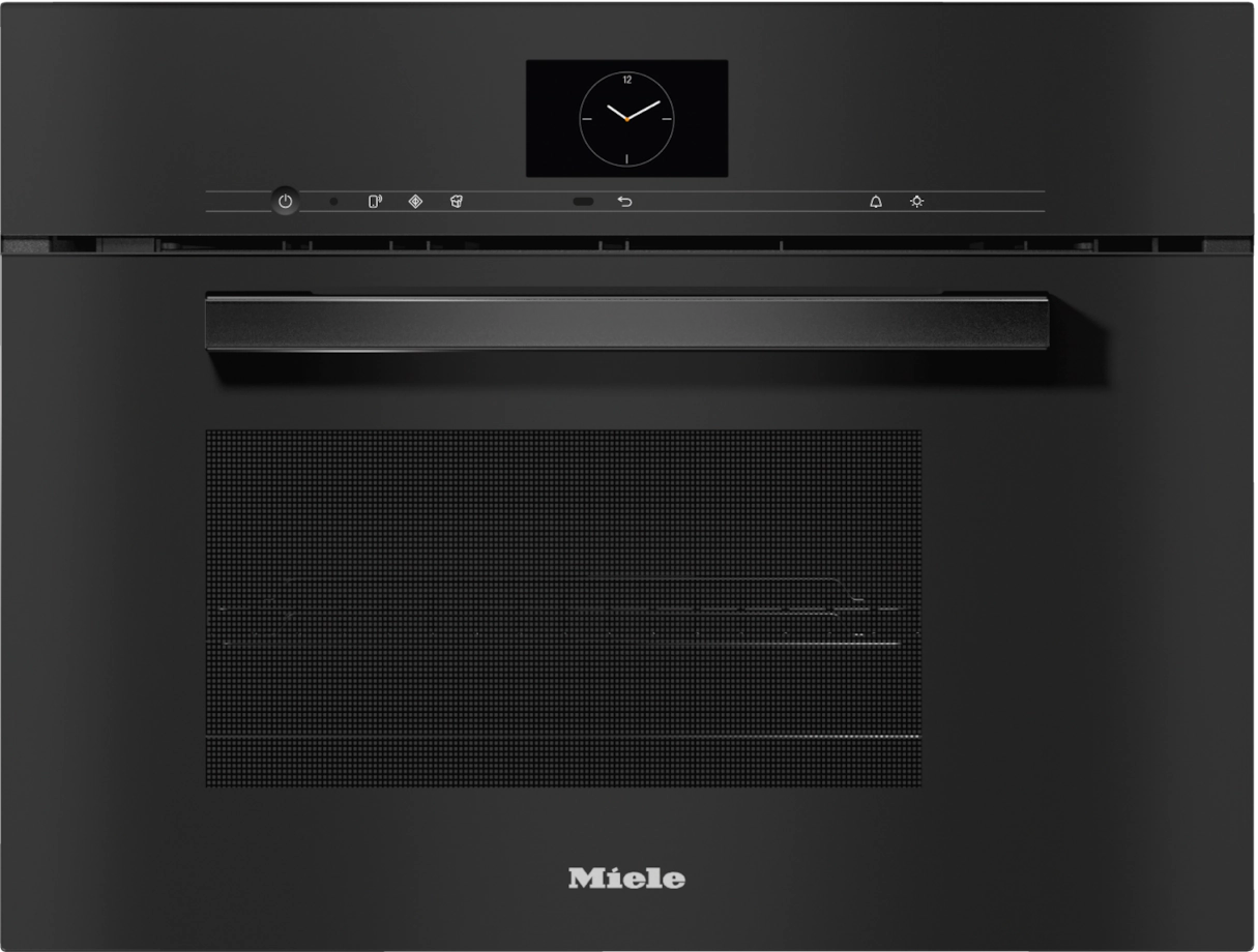 MIELE DGM7640OBSW VITROLINE stoomoven - combi - 45cm