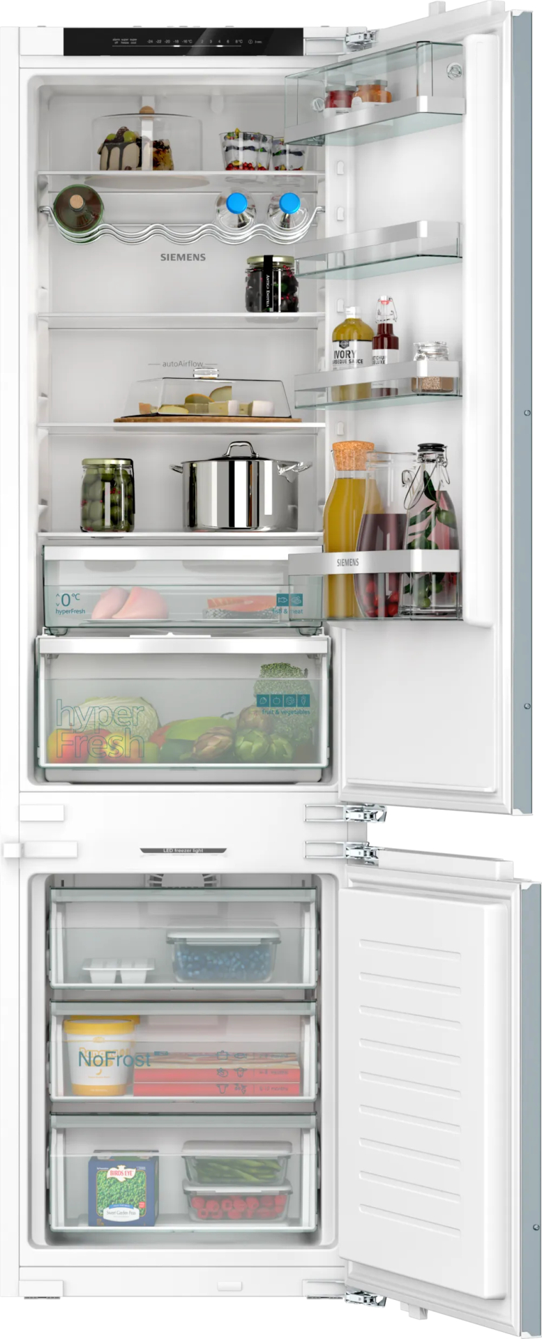 SIEMENS koel-/vriescombinatie - 194cm - KI96NADC0