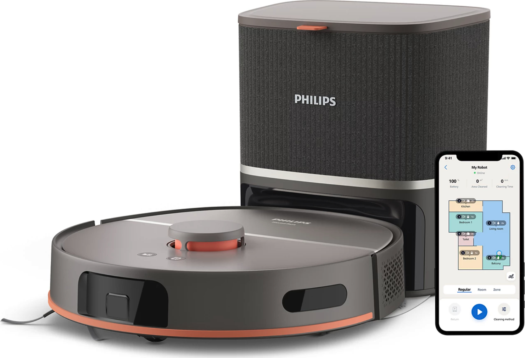 PHILIPS robotstofzuiger - PDXU5100/10