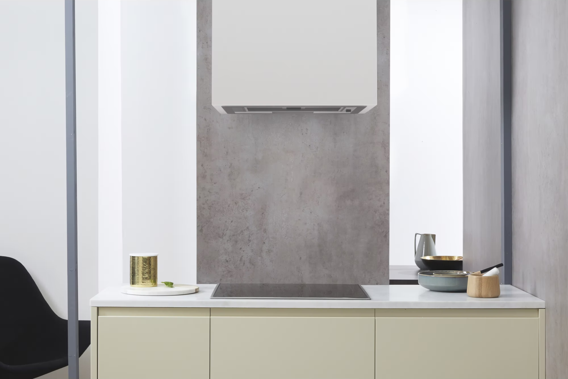 WHIRLPOOL geïntegreerde dampkap - 53cm - WCT64FLYX