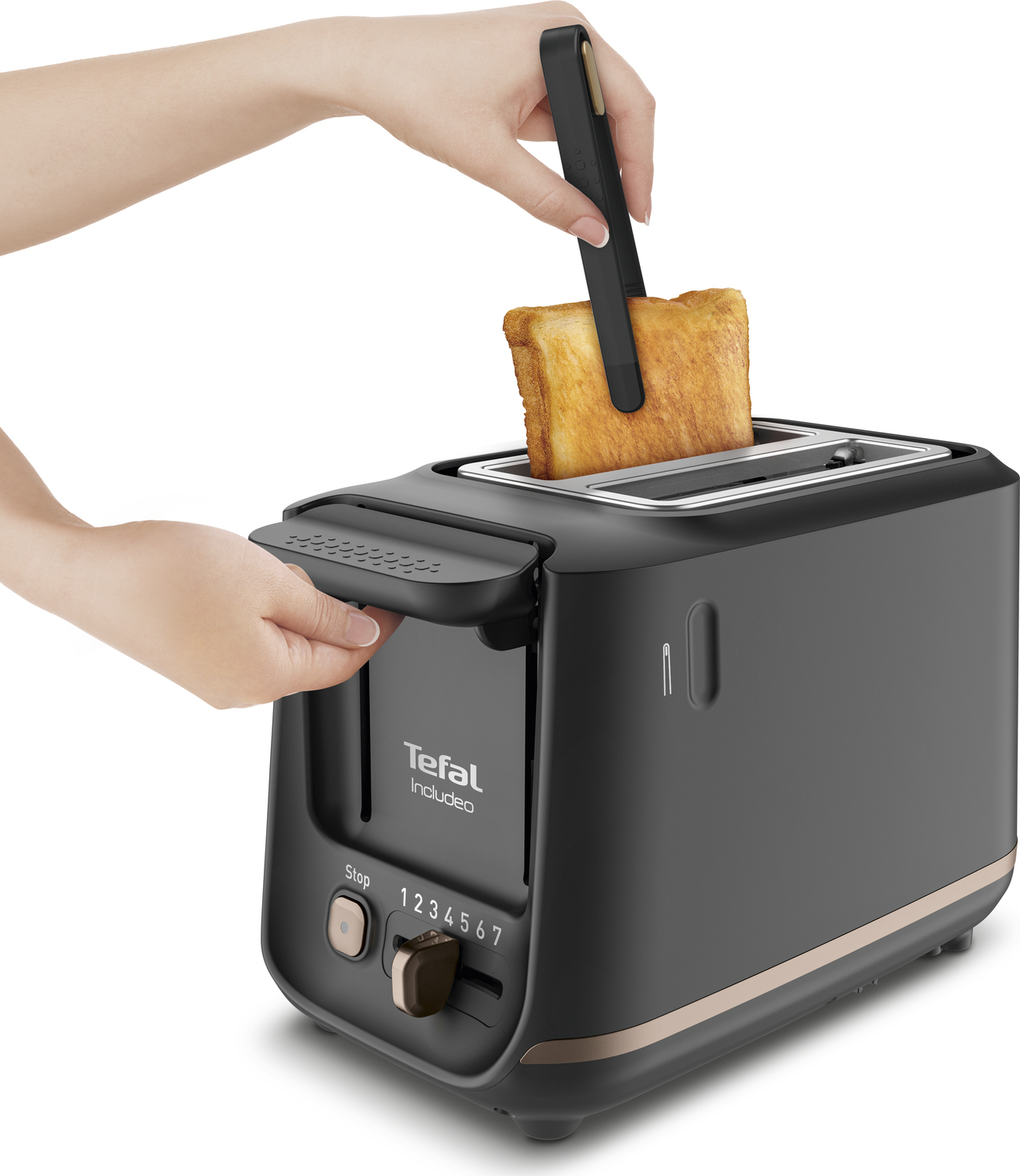 TEFAL Broodrooster zwart - TT533811