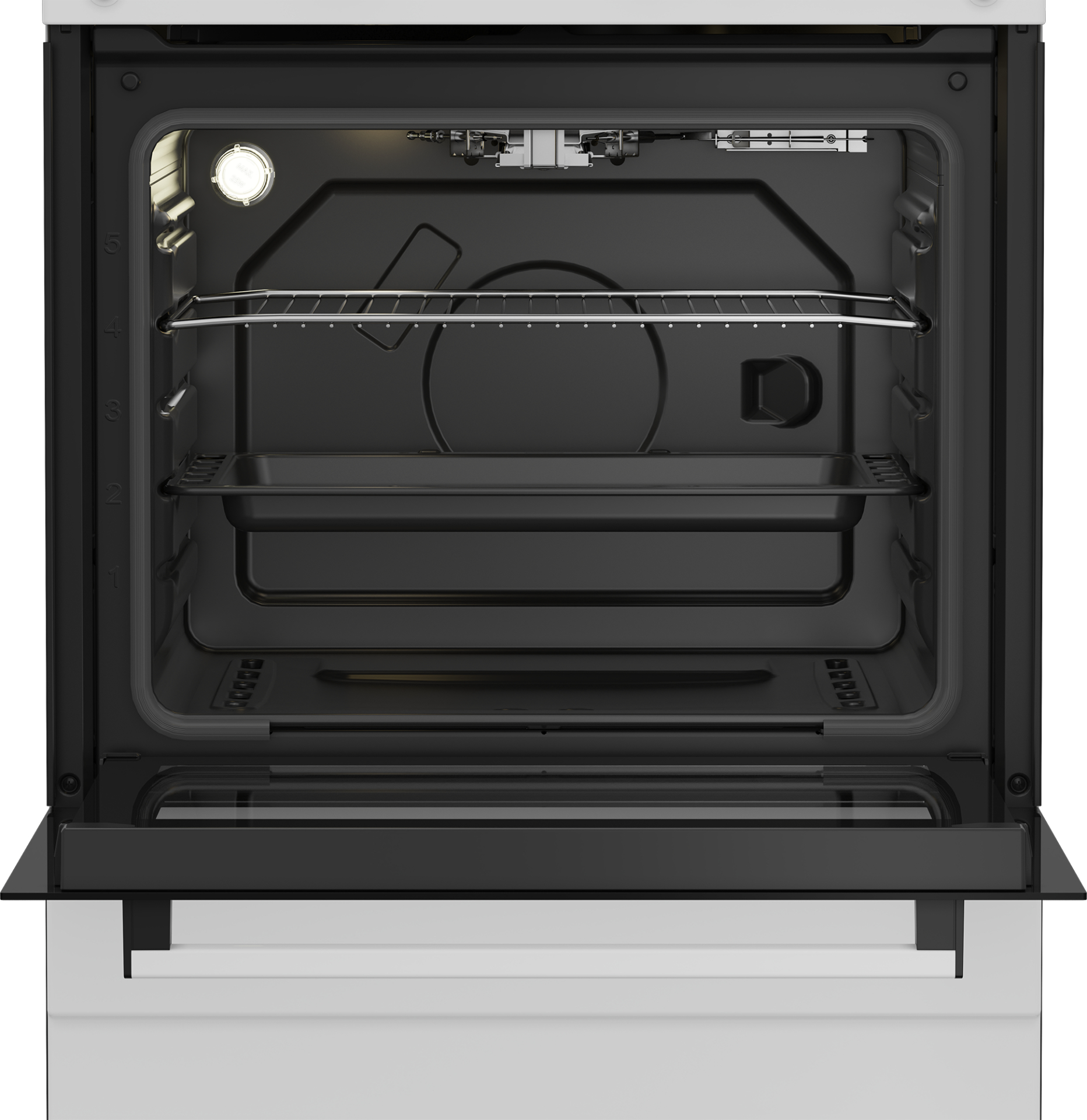 BEKO fornuis met gaskookplaat - 60cm - FBG62010DW