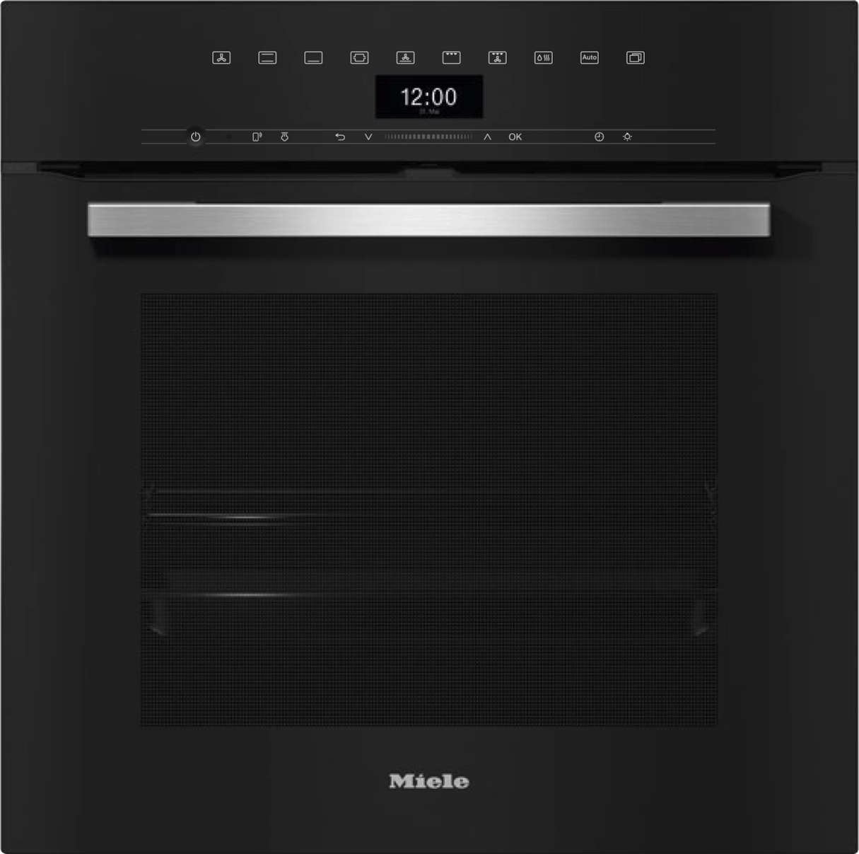 MIELE H7365BOBSW multifunctionele oven met stoomtoevoeging - 60cm