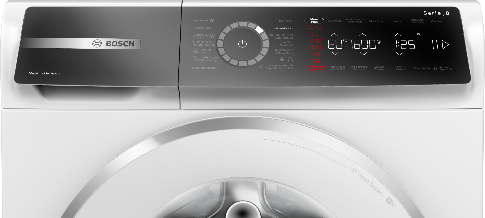 BOSCH SERIE 8 Wasmachine 10 kg - WGB2560SFG