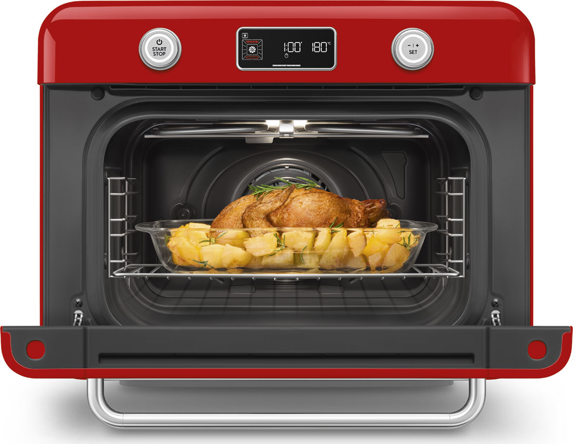 SMEG vrijstaande oven combi - COF01RDEU