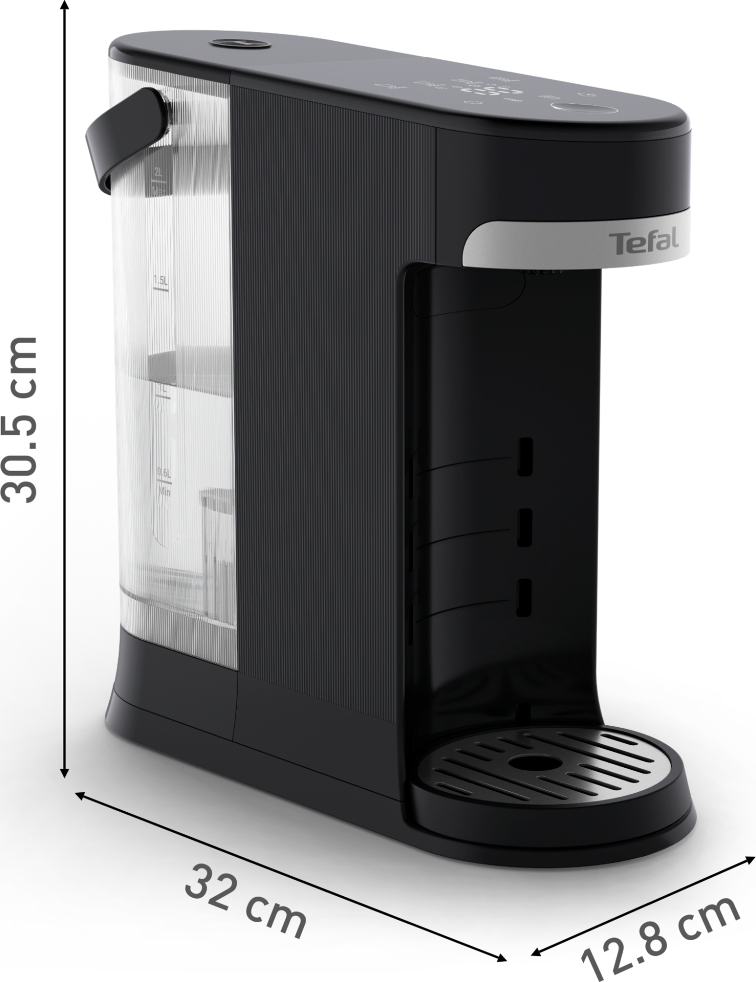 TEFAL Waterkoker zwart - BR3508E0
