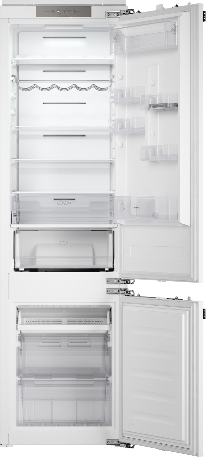 ATAG koel-/vriescombinatie - 194cm - KD67194DN