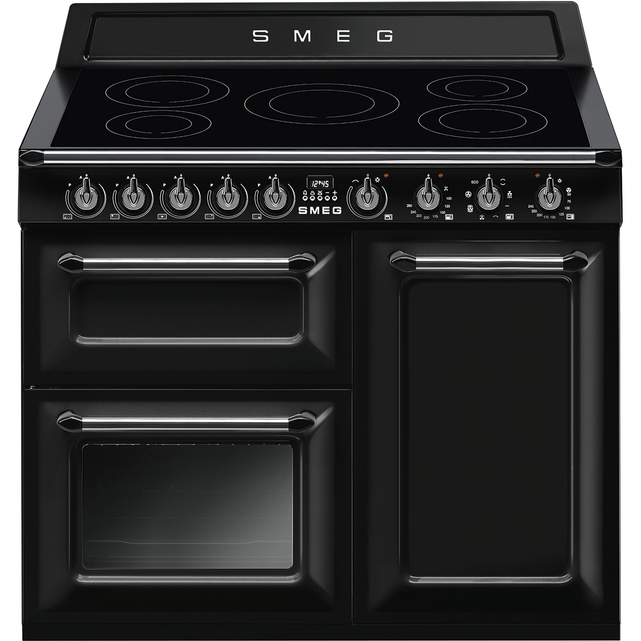 SMEG TR103IBL2 fornuis met inductie kookplaat - 100cm