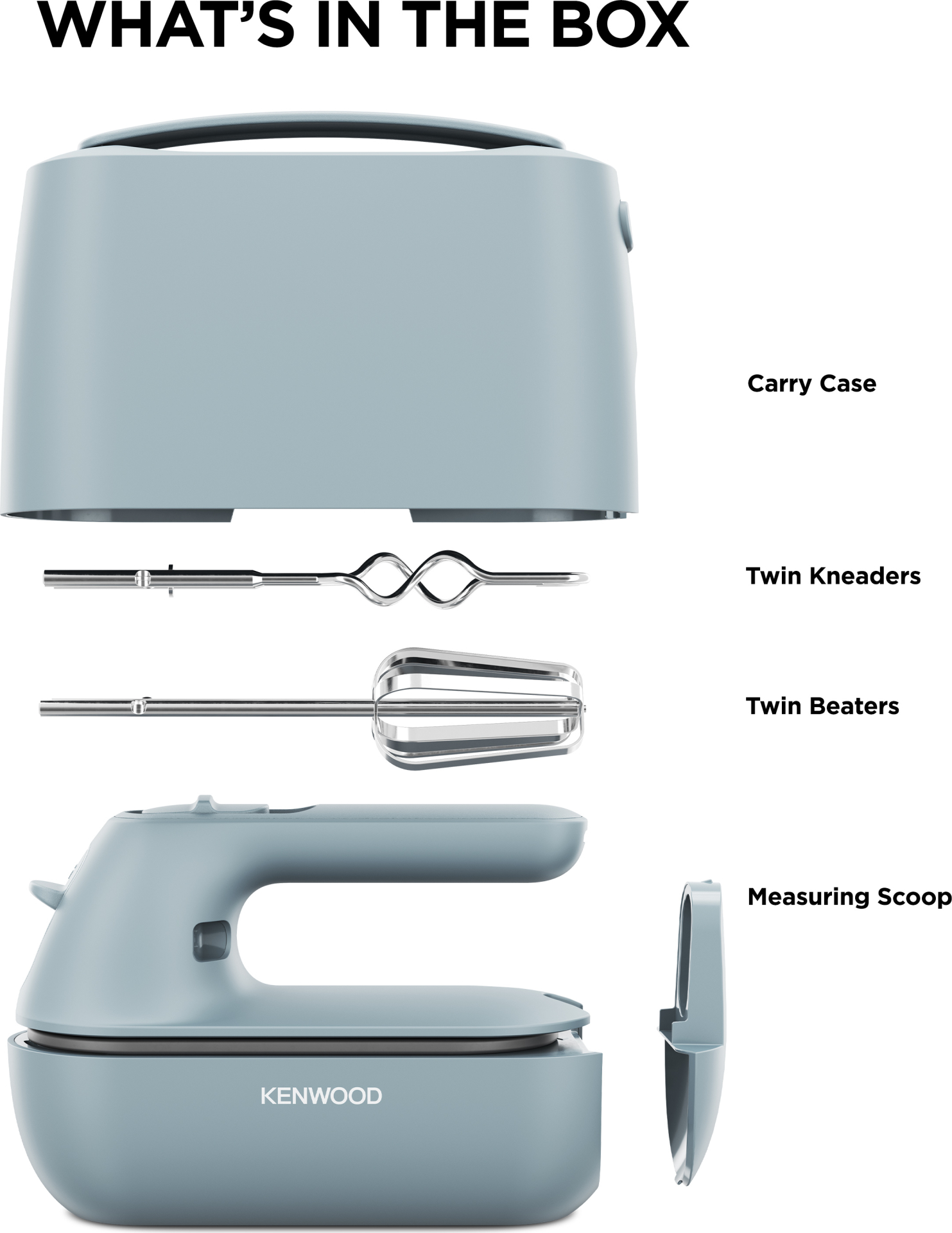 KENWOOD handmixer - KEHMP40.000GY