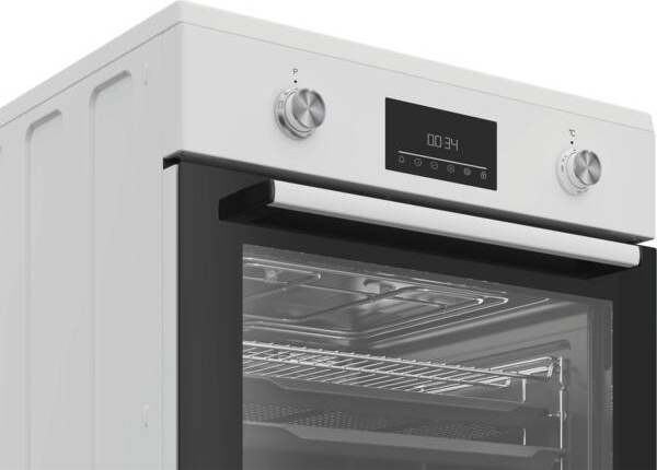 BEKO fornuis met inductie kookplaat - 60cm - FBMA6930GW