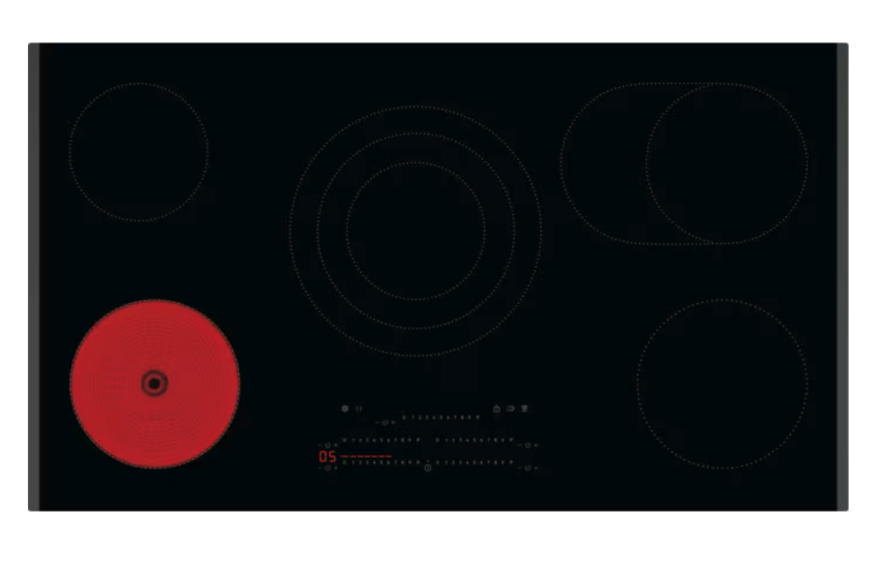 AEG TP95RA07FB 3000 vitrokeramische kookplaat - 90cm