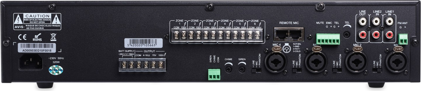 ARTSOUND versterker - MX-2406M