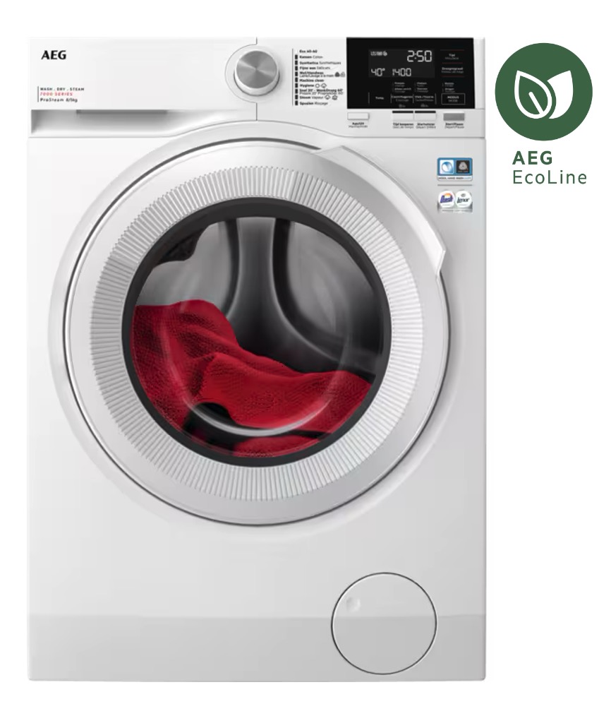 AEG LWR73R842 7000 was- droogcombinatie