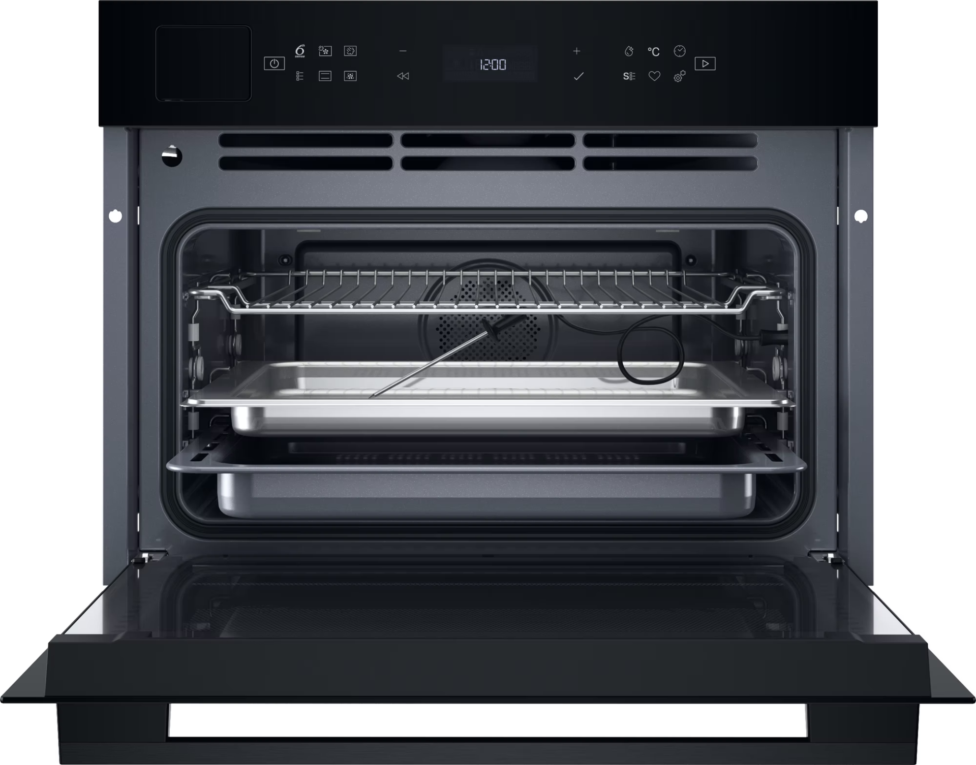 WHIRLPOOL multifunctionele oven met stoom - 45cm - WCS7A9PHTSBA