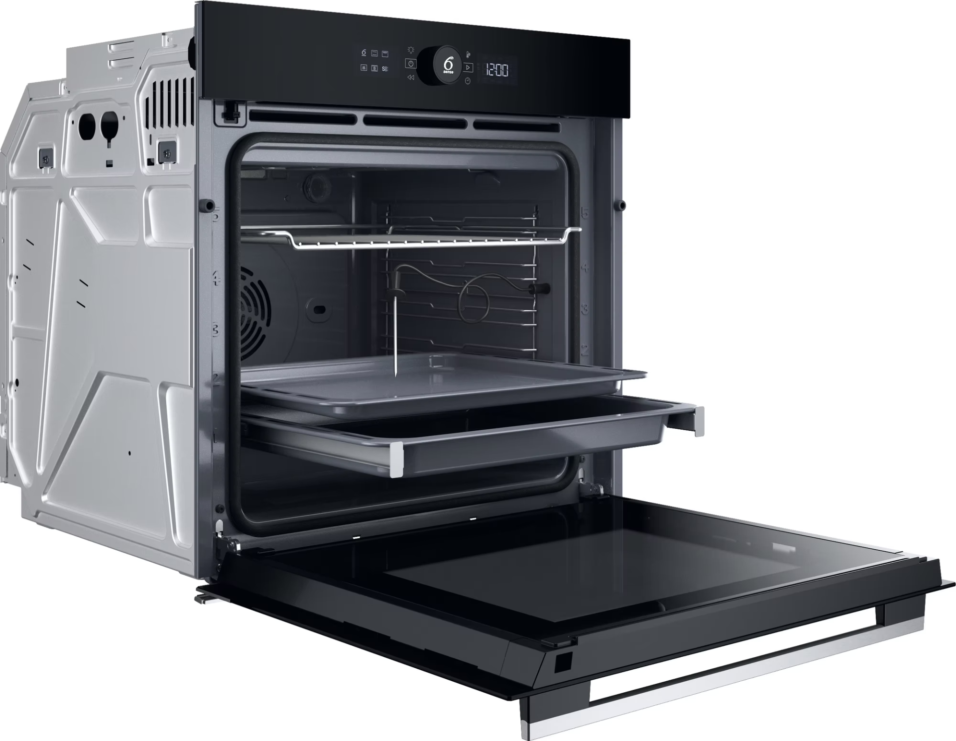 WHIRLPOOL multifunctionele oven met stoom - 60cm - WOI5S8PPM1SXA