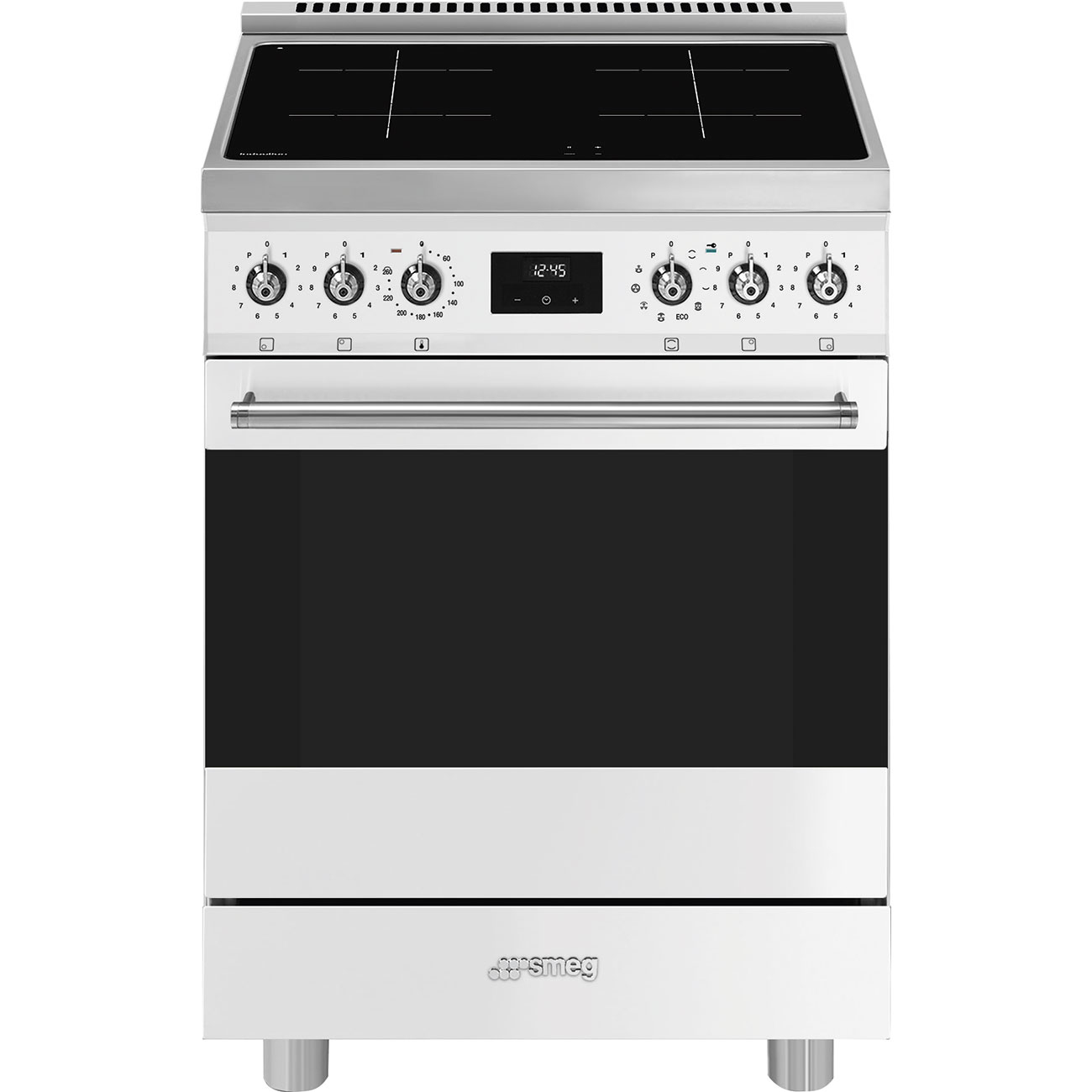 SMEG C6IPWHM2 fornuis met inductie kookplaat - 60cm
