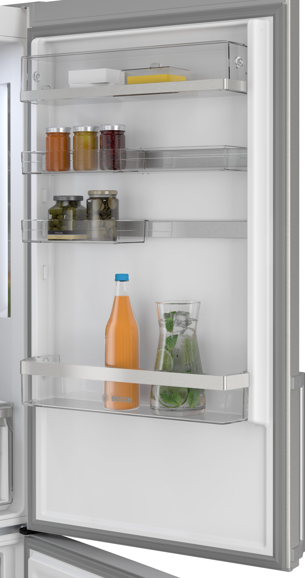 BOSCH SERIE 6 Vrijstaande koel-vriescombinatie - KGN49AIBT
