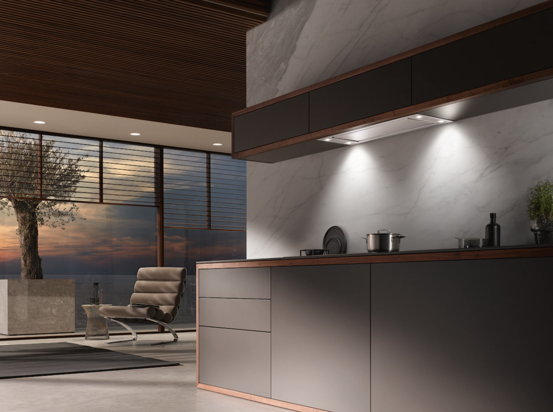 MIELE inbouwgroep - 88cm - DA2698EXTABW