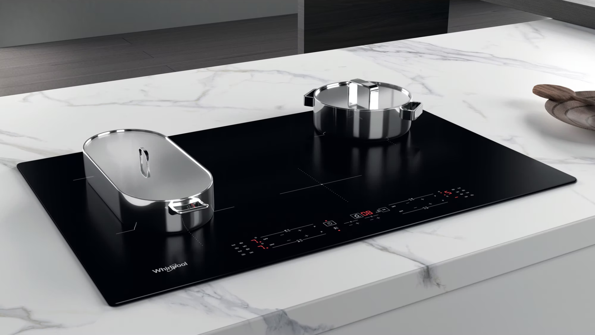 WHIRLPOOL inductiekookplaat - 77cm - WBB4877NE