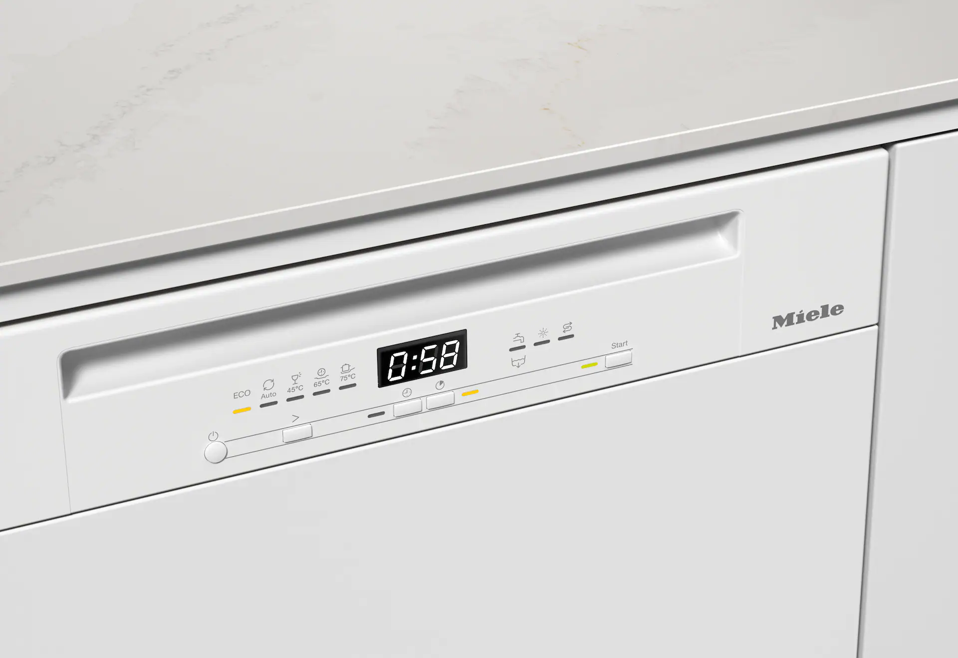 MIELE vaatwasser met bedieningspaneel - G5817SCIXXLACTIVEPLUSBW
