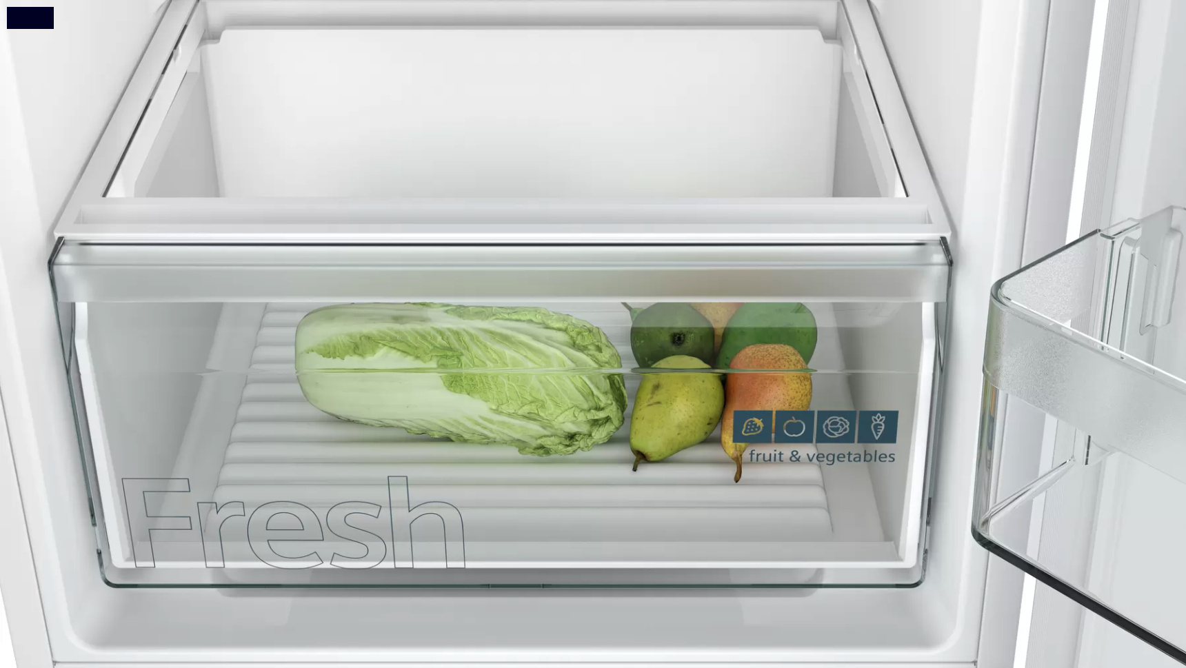 SIEMENS IQ100 koel-/vriescombinatie - 178cm - KI86VNSE0