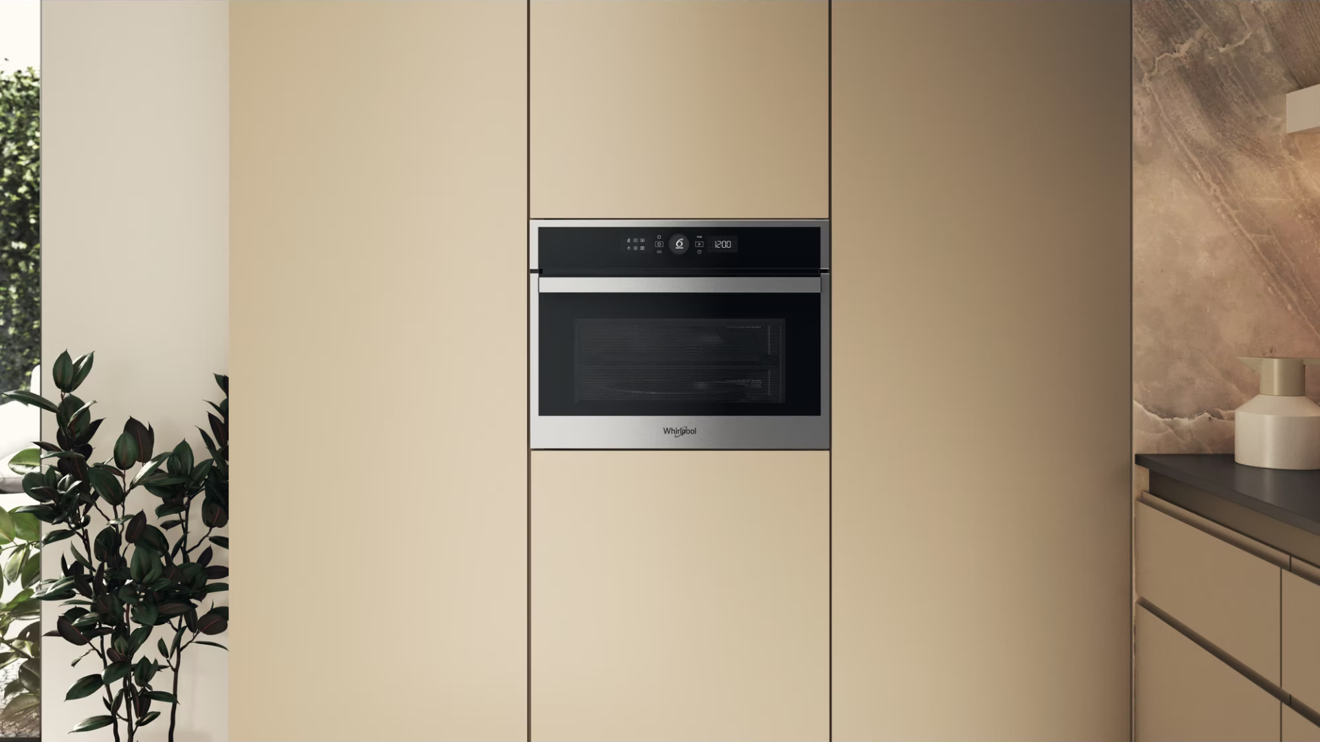 WHIRLPOOL microgolfoven - combi - 45cm - WMW47HMX