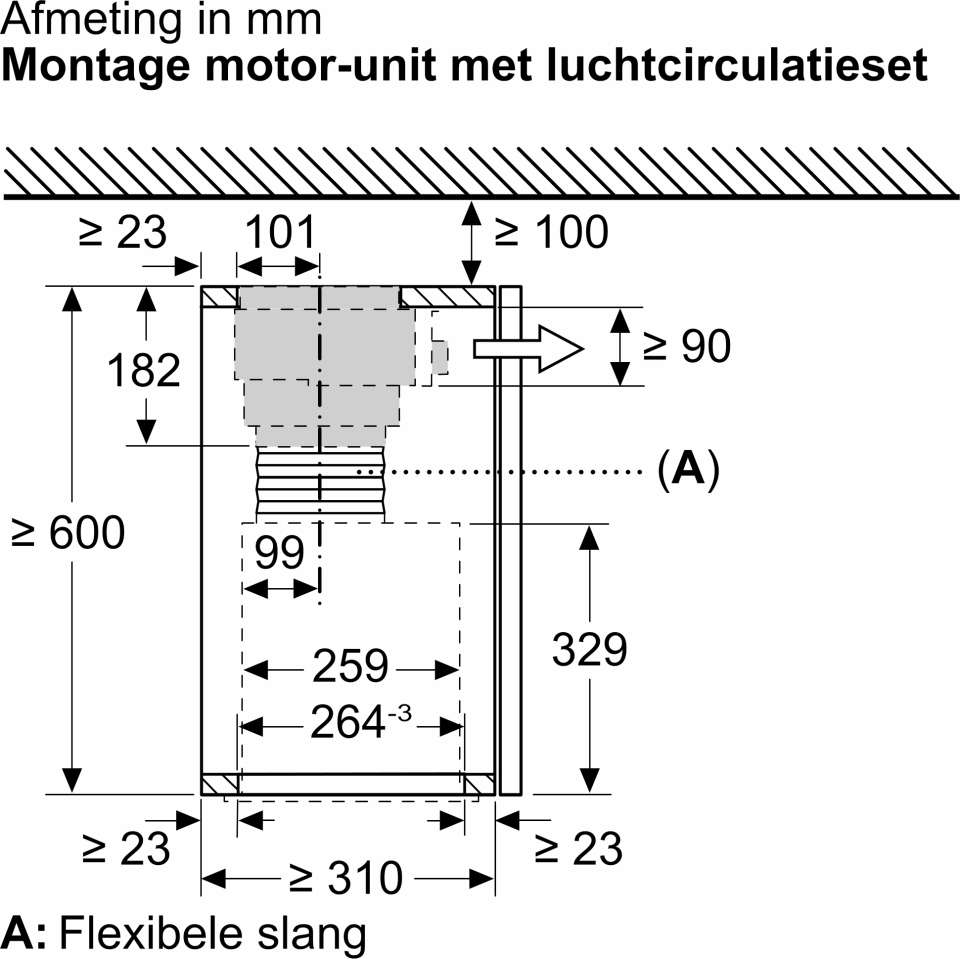 BOSCH koolstoffilter - regenereerbaar - DWZ1IT1D1