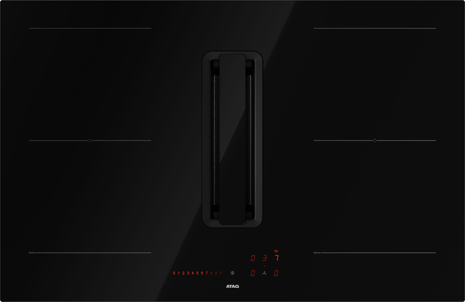 ATAG kookplaat met afzuiging - 80cm - HIDD08471EVX