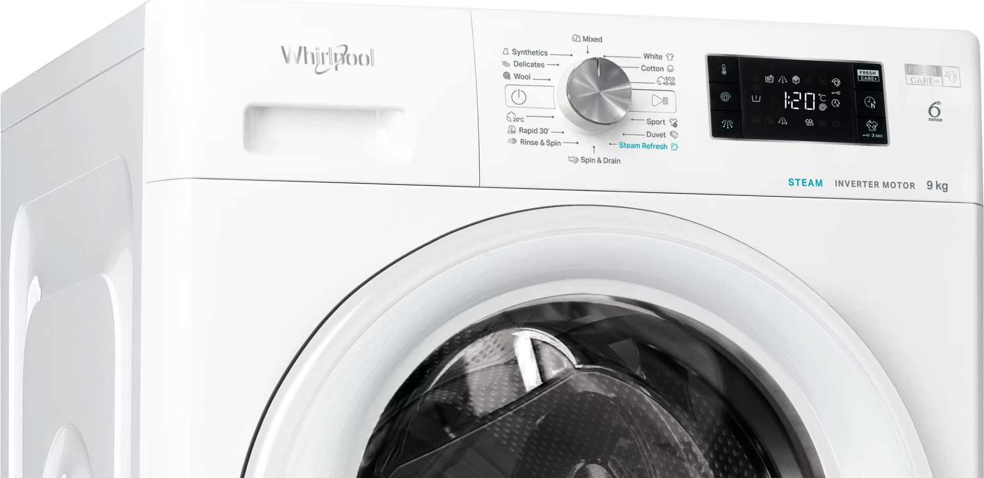 WHIRLPOOL Wasmachine 9 kg - FFB9469WVEE