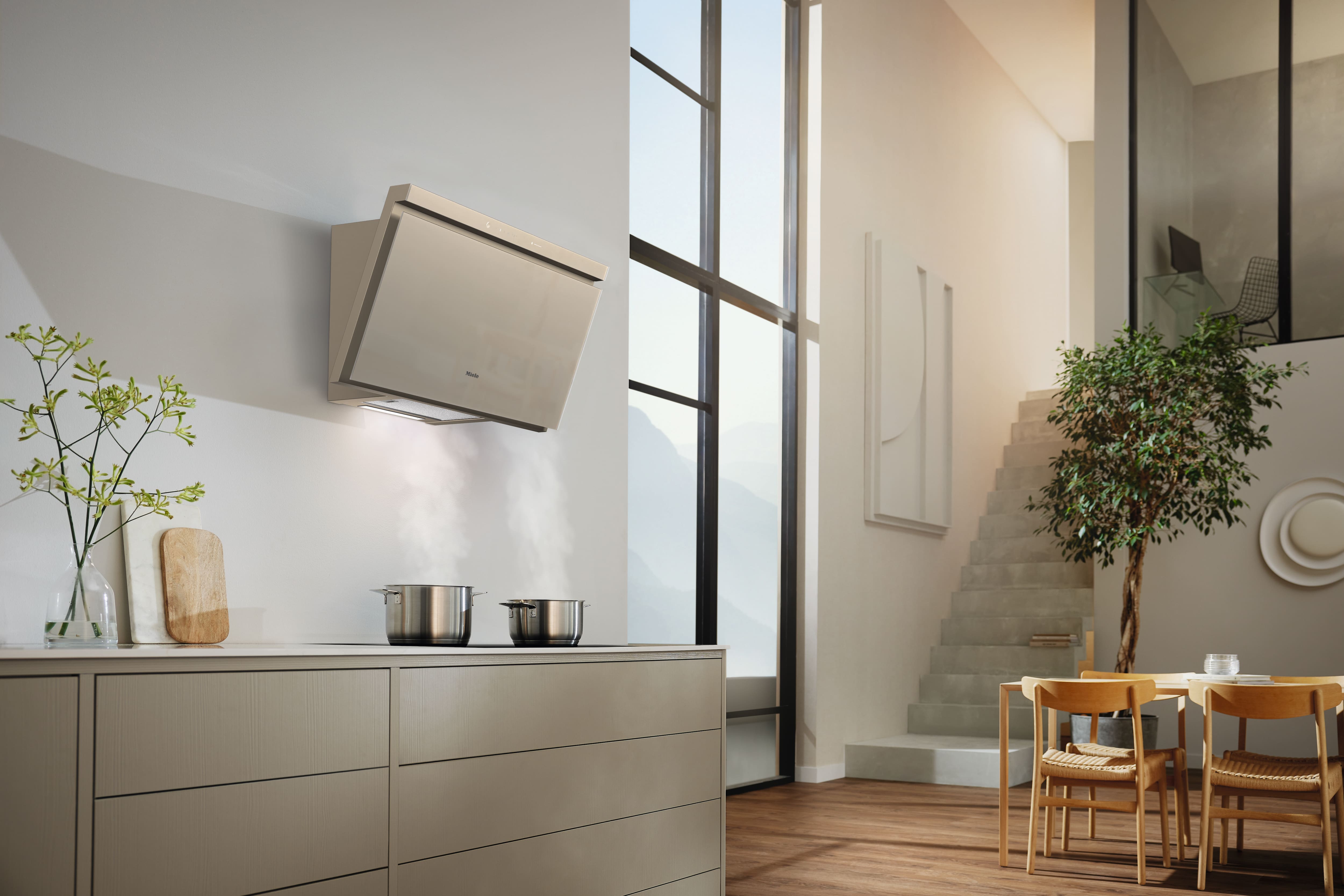 MIELE headfree dampkap - 90cm - DAH4980SIENNAPEBE