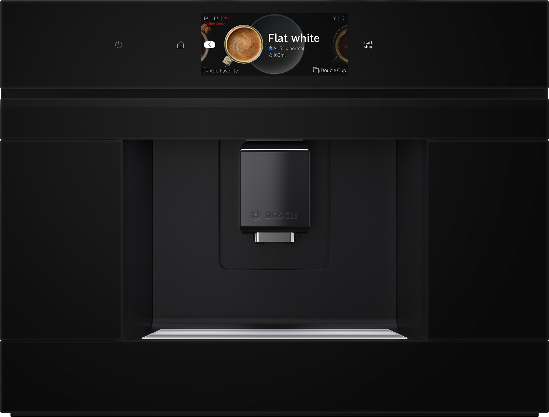 Inbouw koffiemachine