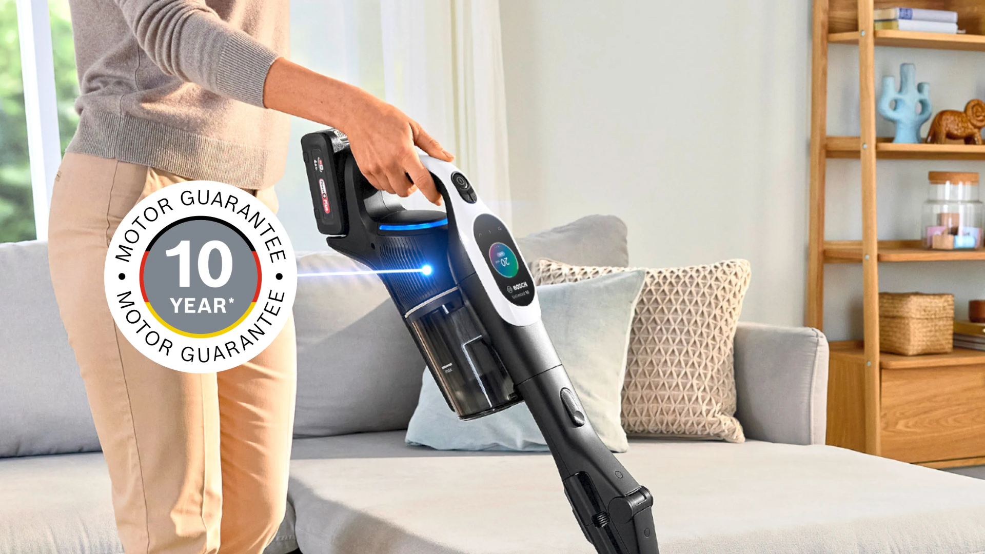 BOSCH  Unlimited 10 steelstofzuiger - BCS1041WAC