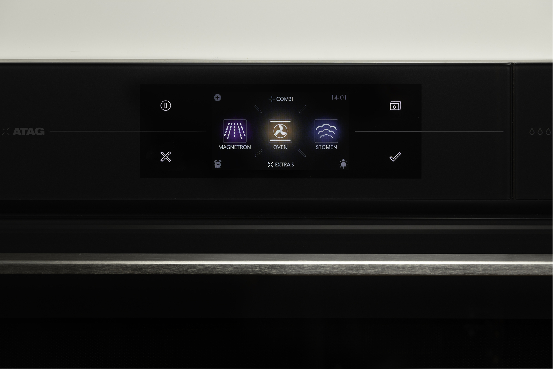 ATAG multifunctionele oven - combi - 45cm - CSX4674M