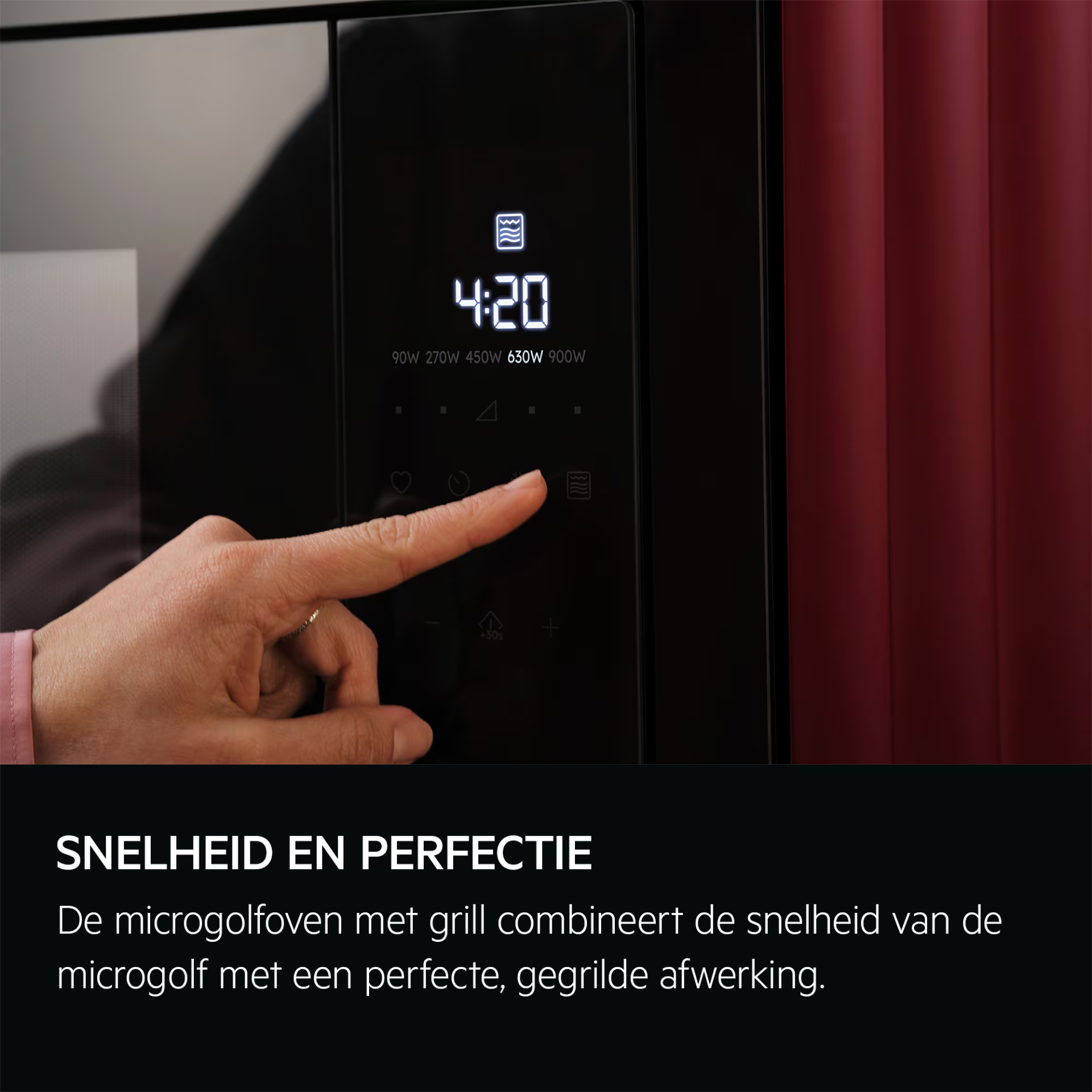 AEG 5000 microgolfoven met grill - 38cm - TS5GM25EB
