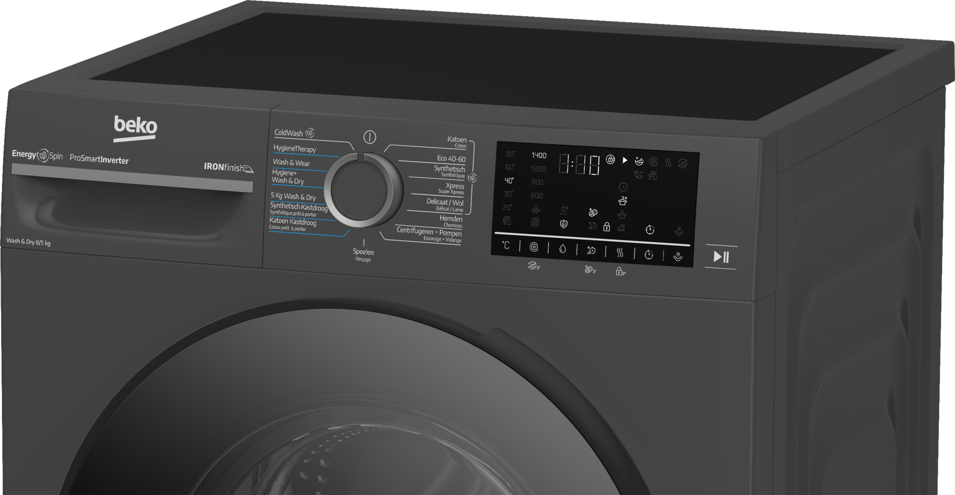 BEKO was- droogcombinatie - BM5DFT4841A