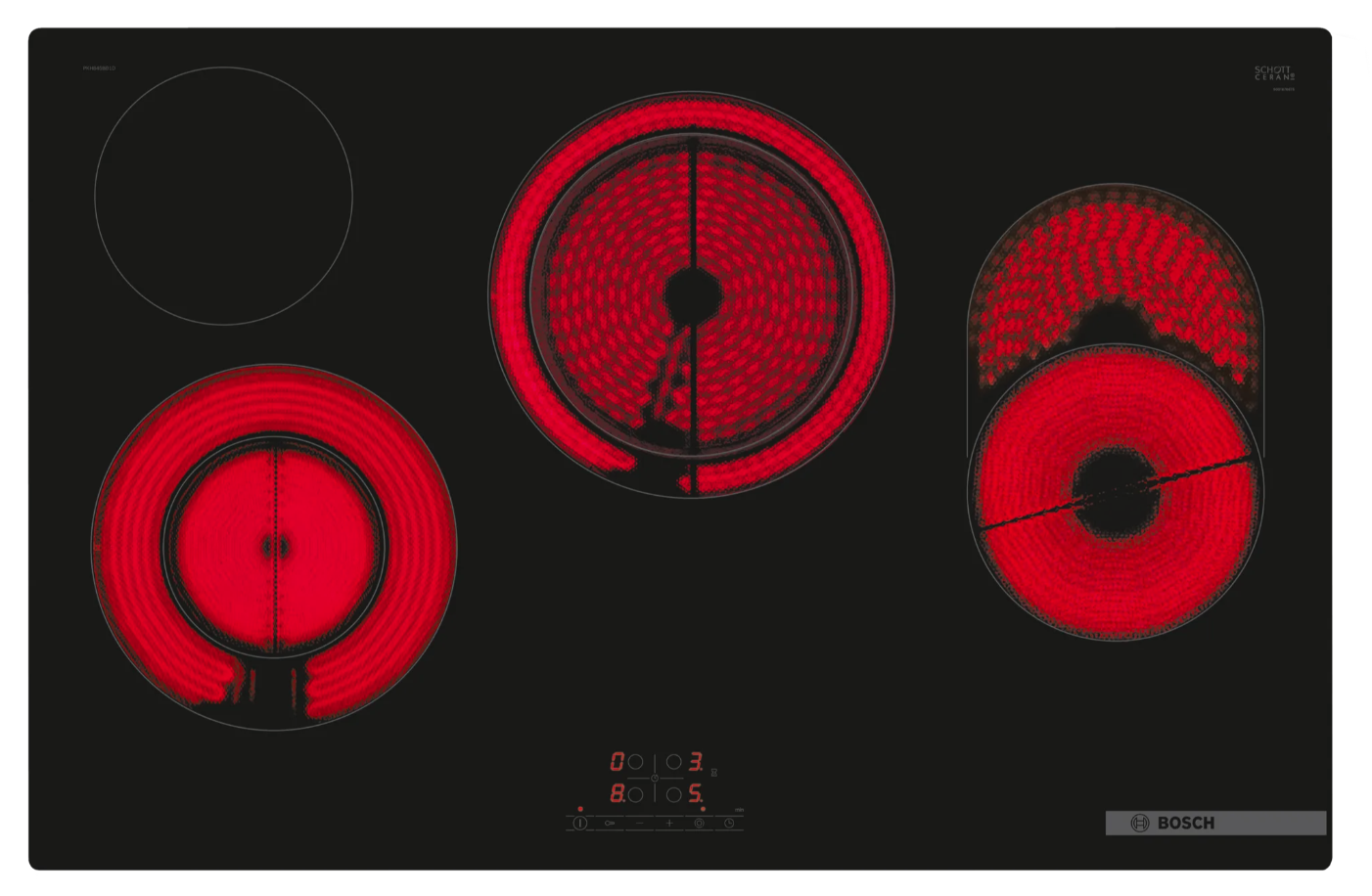 BOSCH PKH811BB1D vitrokeramische kookplaat - 80cm