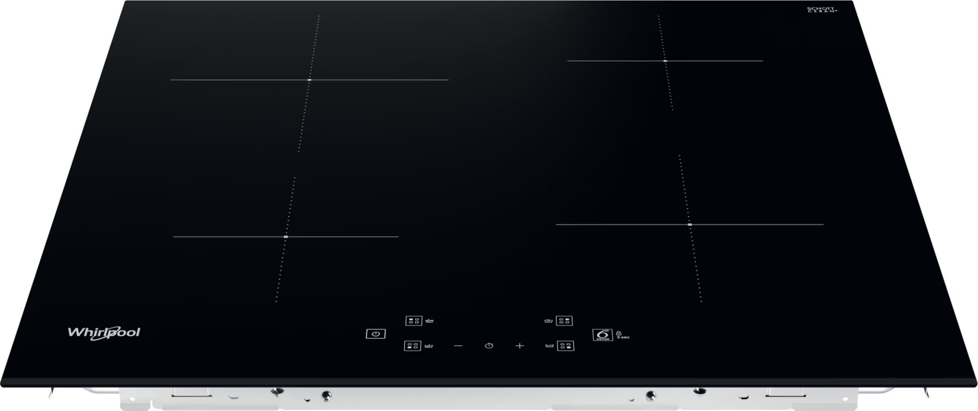 WHIRLPOOL inductiekookplaat - 59cm - WSQ2760BF