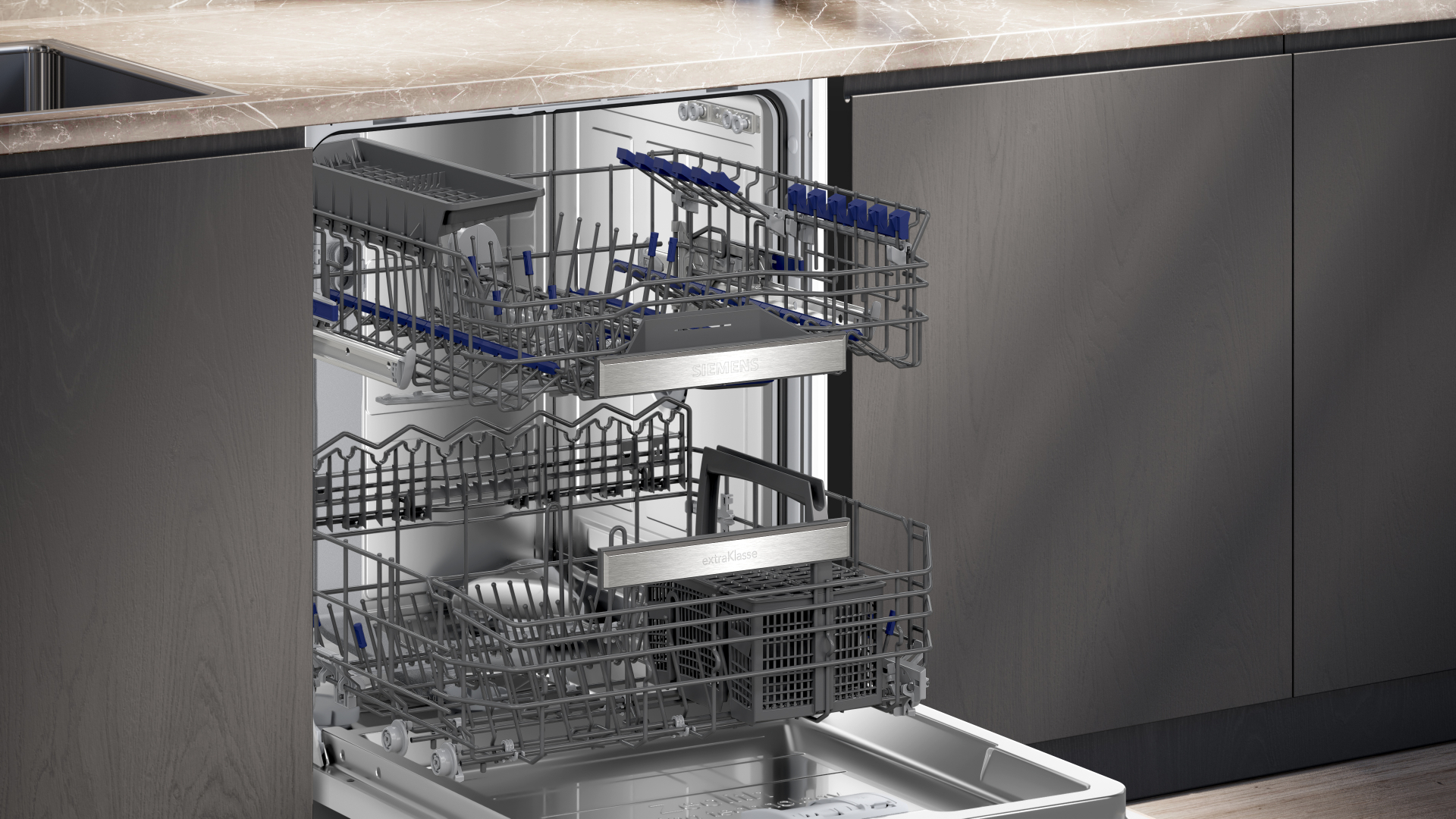 SIEMENS IQ500 vaatwasser volledig integreerbaar - SN65ZX21BE