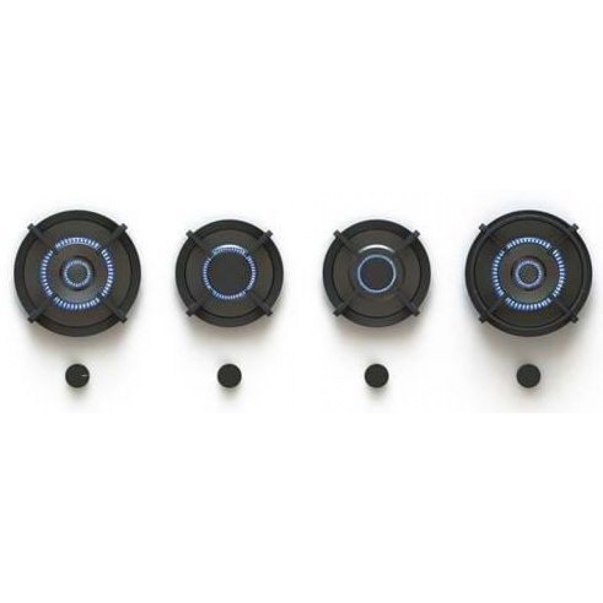 NOVY 56044 gaskookplaat - domino