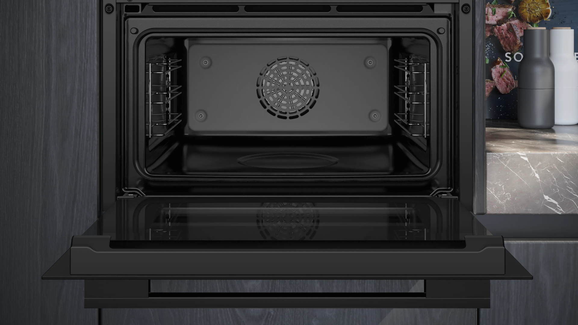 SIEMENS IQ700 multifunctionele oven met stoom - 45cm - CS736G1B1