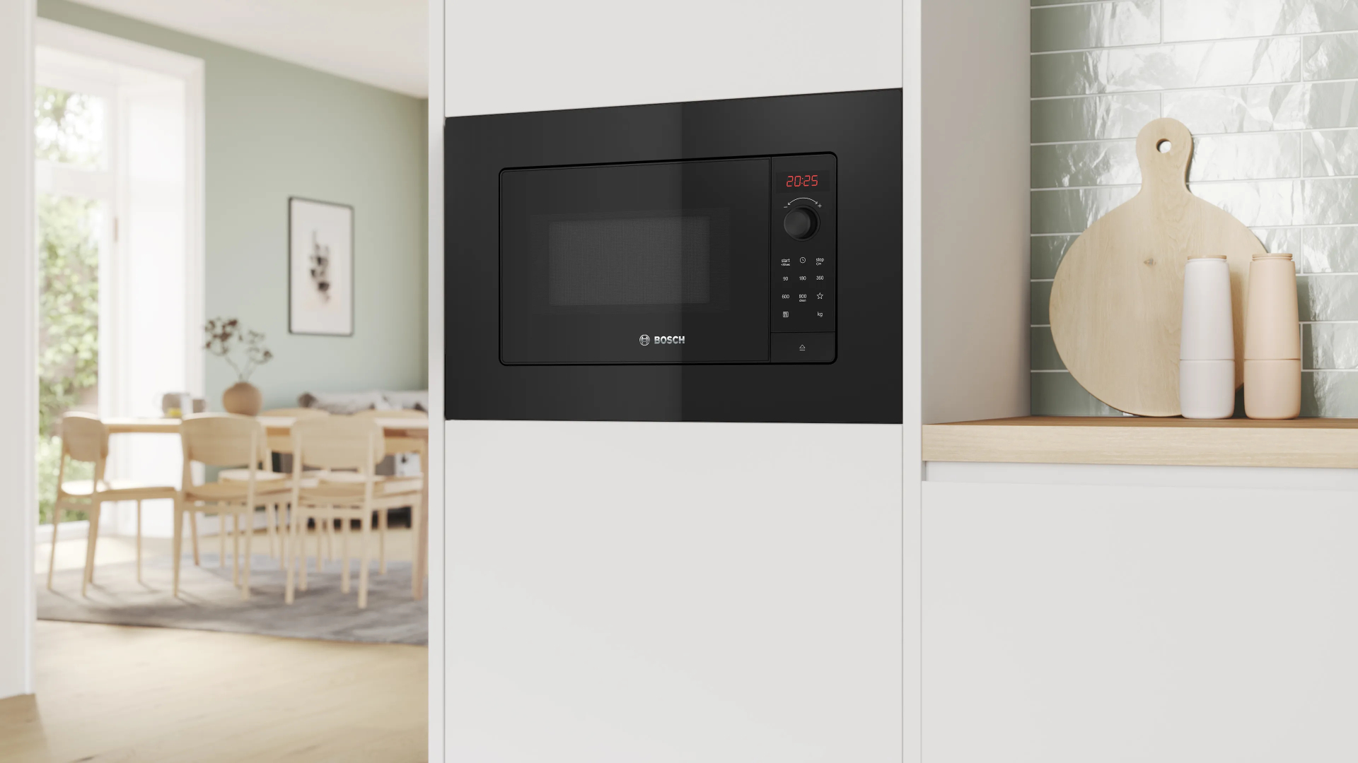 BOSCH Serie 8 microgolfoven - 38cm - BFL623MB4