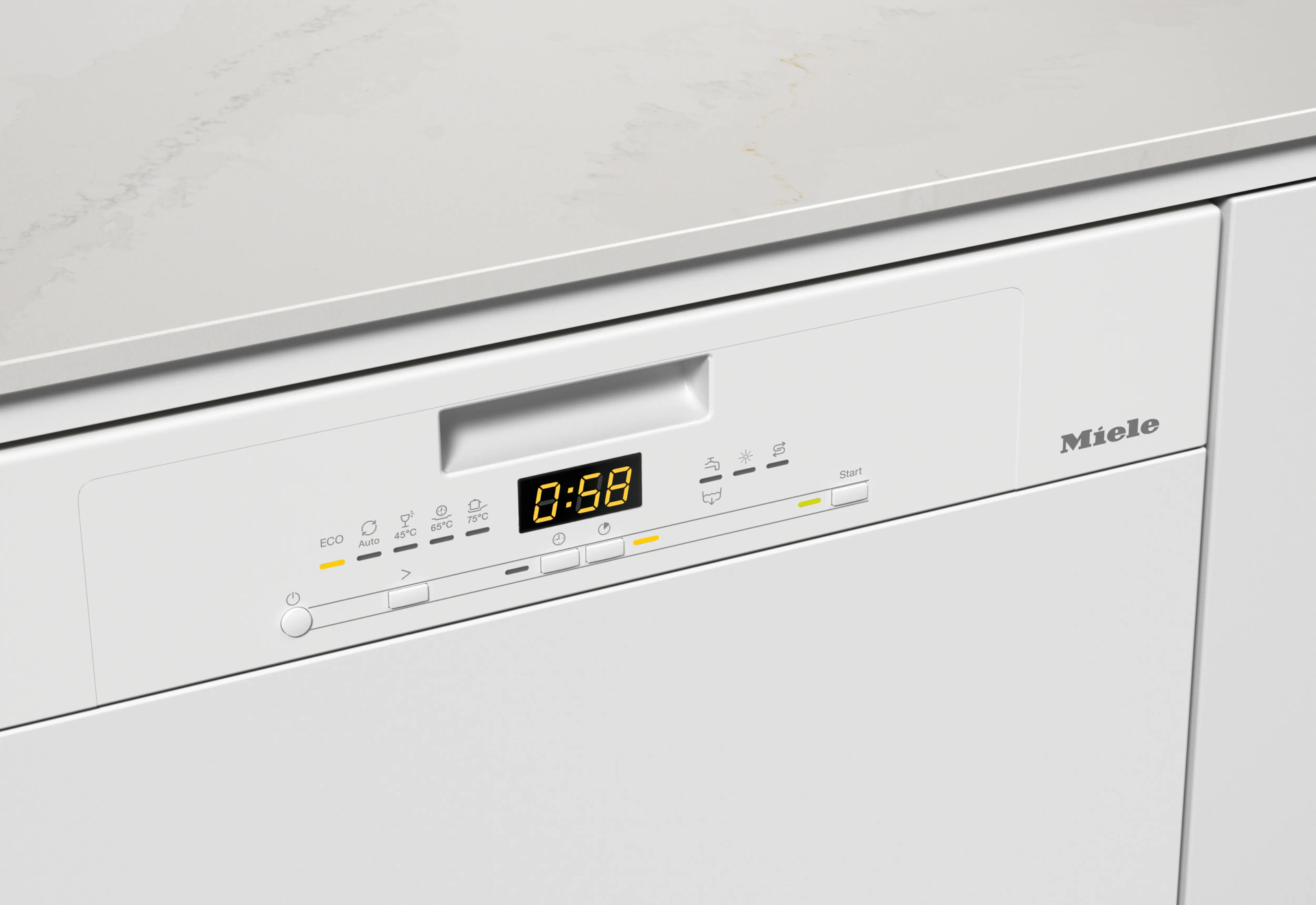 MIELE vaatwasser met bedieningspaneel - G5611SCIACTIVEBW