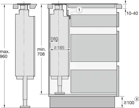 MIELE DAD6880LEVANTARAMBIENT