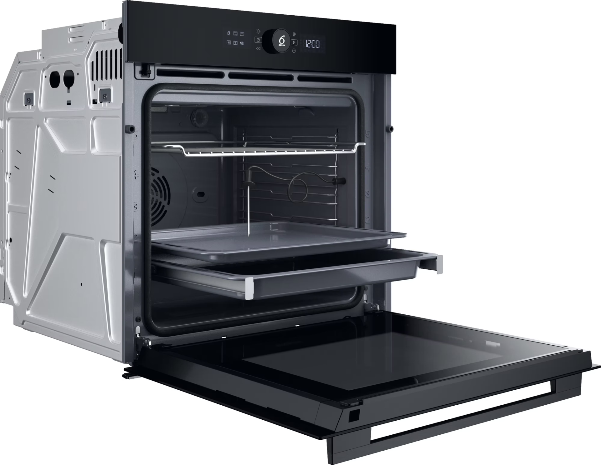 WHIRLPOOL multifunctionele oven met stoom - 60cm - WOI5S8PPM1SBA