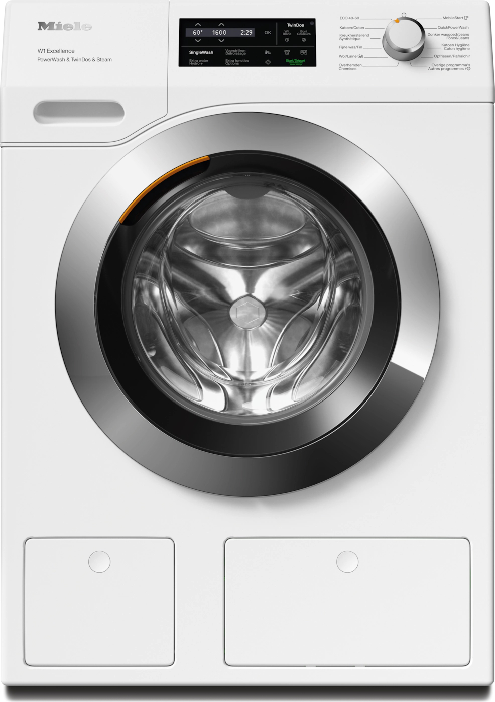 MIELE CHROME EDITION wasmachine - WEJ895WPS