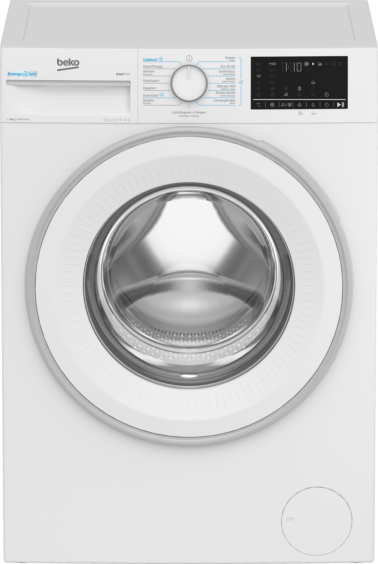 BEKO Wasmachine 8 kg - B3WM4841W2