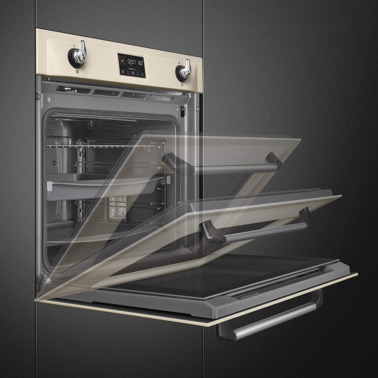 SMEG Victoria Inbouw combi-stoomoven - SOP6902S2PP