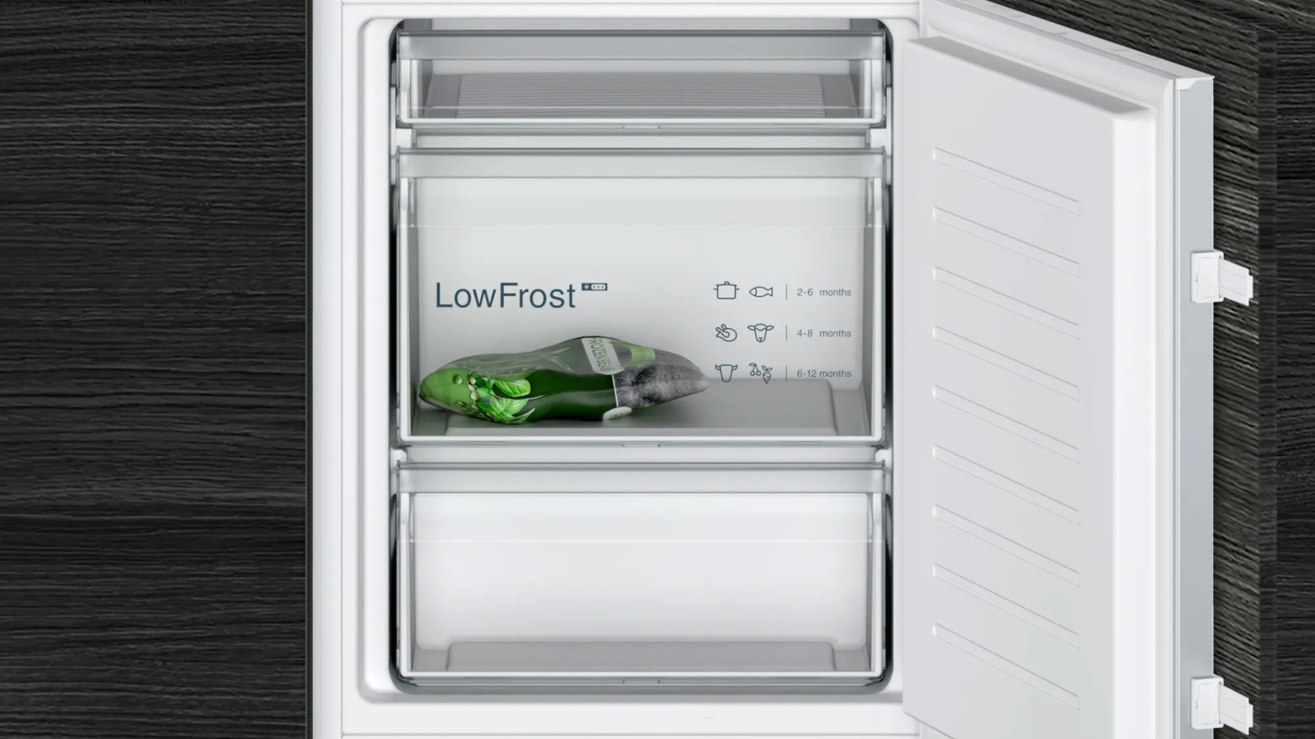 SIEMENS IQ100 koel-/vriescombinatie - 178cm - KI86VNSE0