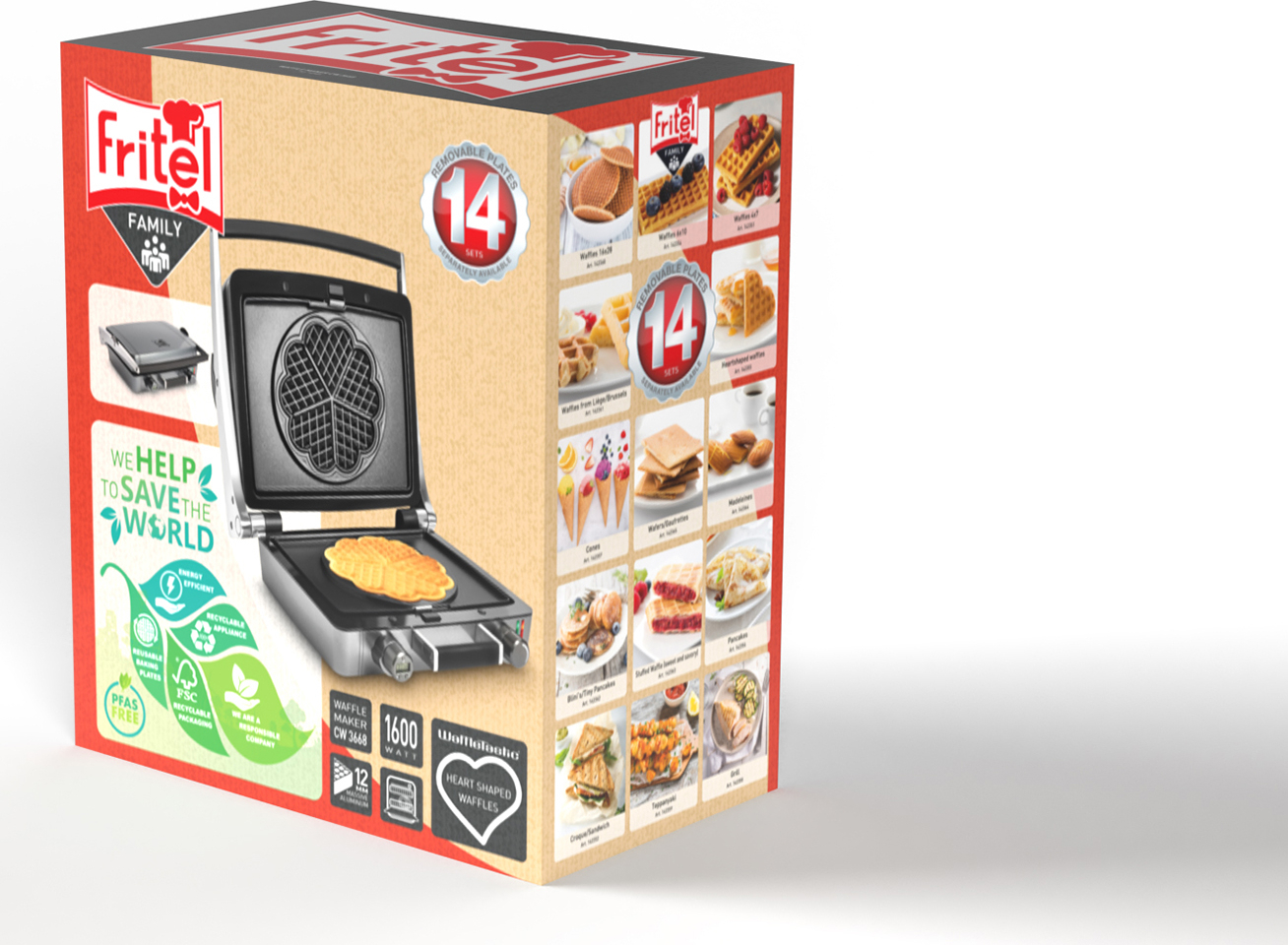 FRITEL wafelijzer - 142665